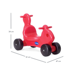 Ride on Toy - Squirrel (Red)
