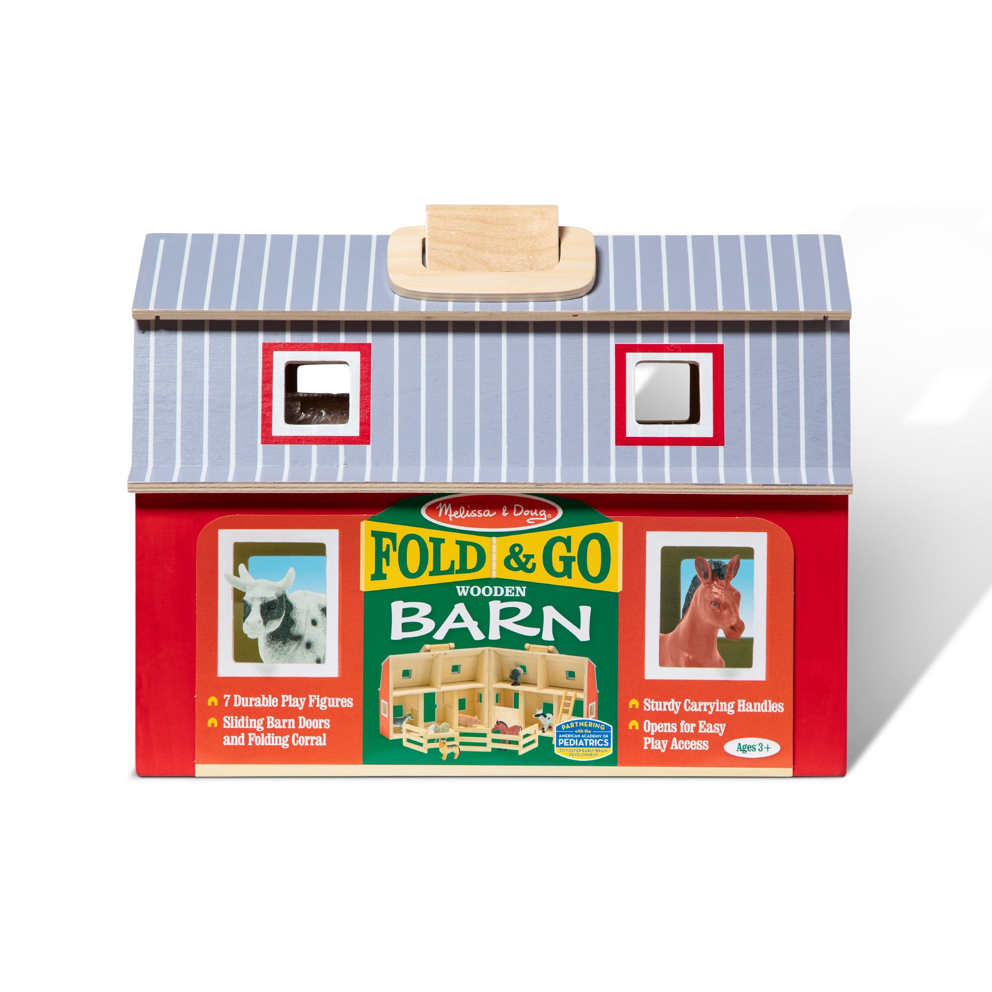 Wooden Fold & Go Barn