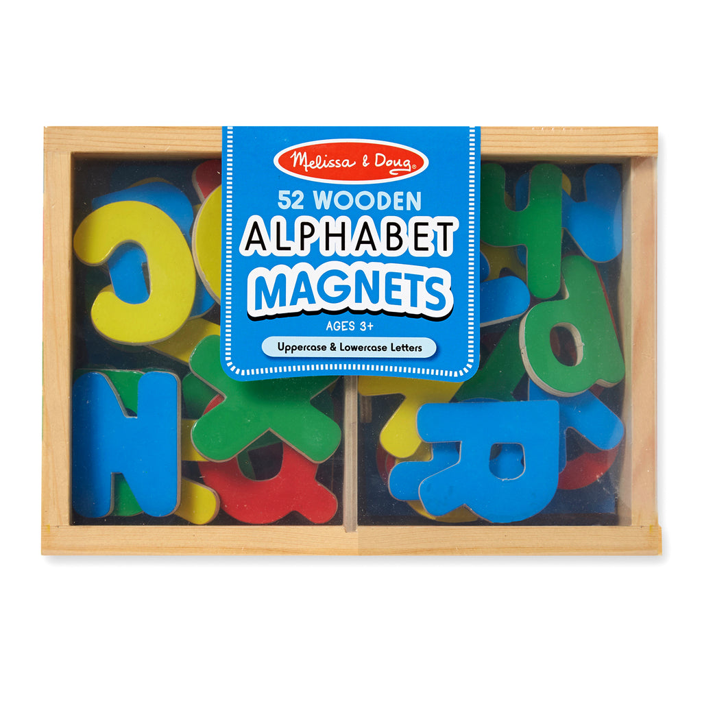 Wooden Letter Alphabet Magnets