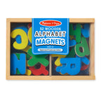 Wooden Letter Alphabet Magnets
