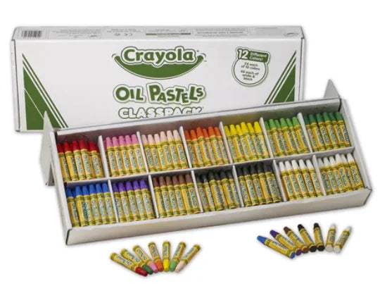 336 Oil Pastels Classpack – 12 colours