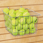 Slat wall-Wire Basket (PK of 6) 12x12x8"
