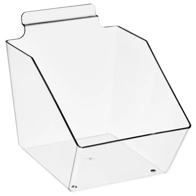 Slat wall-Small Acrylic Bin (PK of 6)