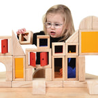 Coloured See Through Blocks