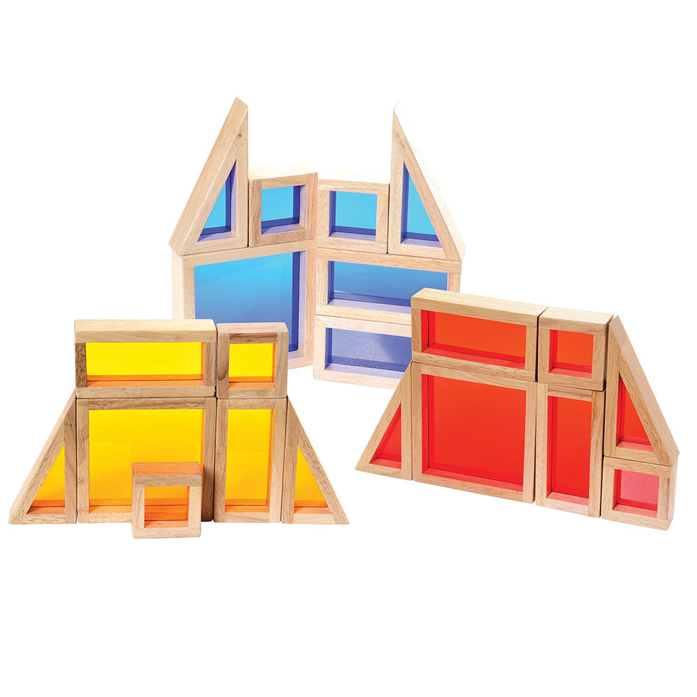 Coloured See Through Blocks