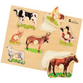Puzzle Farm animals