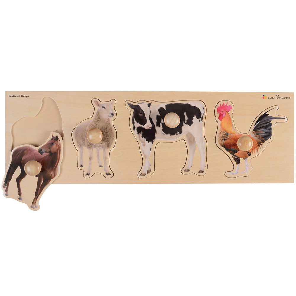 Puzzle Farm Animals