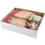 Magnetic Wood Train Set