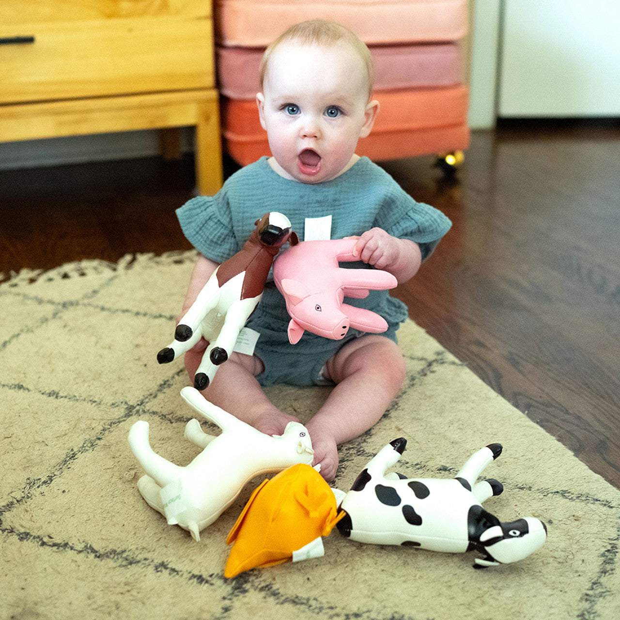 Soft Farm Animals Set of 5